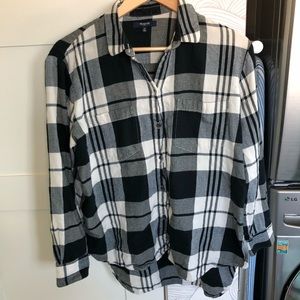 Madewell boyfriend flannel
